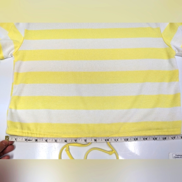 Love, Fire striped knit crop top - Picture 10 of 11